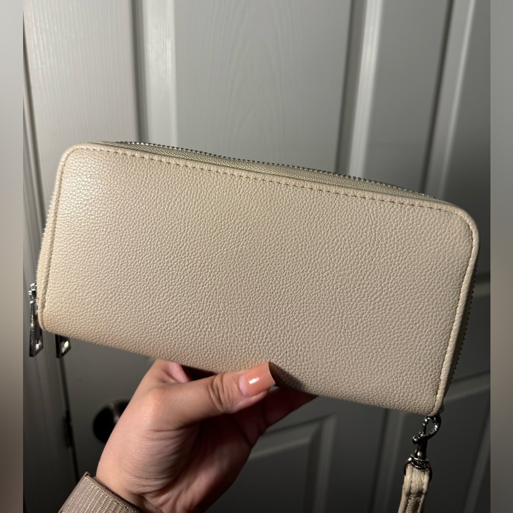A New Day tan wallet